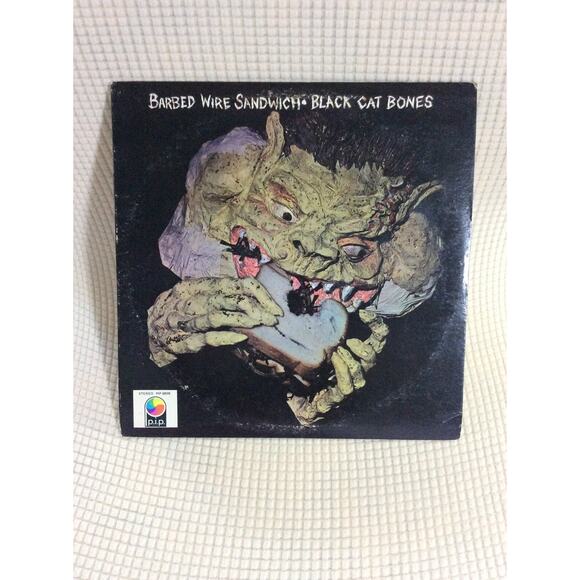 BLACK CAT BONES - Barbed Wire Sandwich 1971 PIP -6089 Vinyl LP Psych Blues - Picture 1 of 5